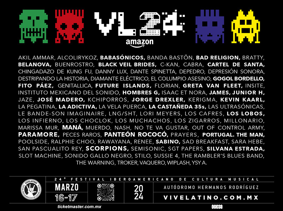 ยกVive Latino estรก de regreso para su ediciรณn 24! Ahora de la mano de Amazon