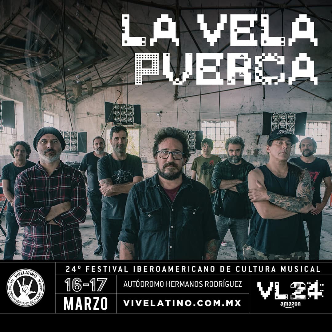 La Vela Puerca sonarรก una vez mรกs en Vive Latino