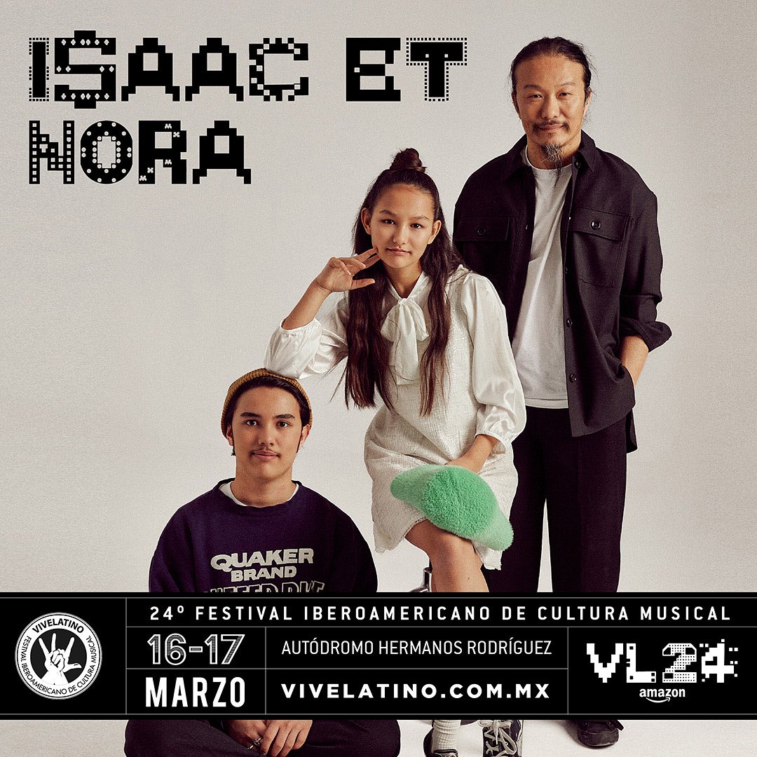 Isaac Et Nora regresarรกn a Mรฉxico para ser parte de Vive Latino