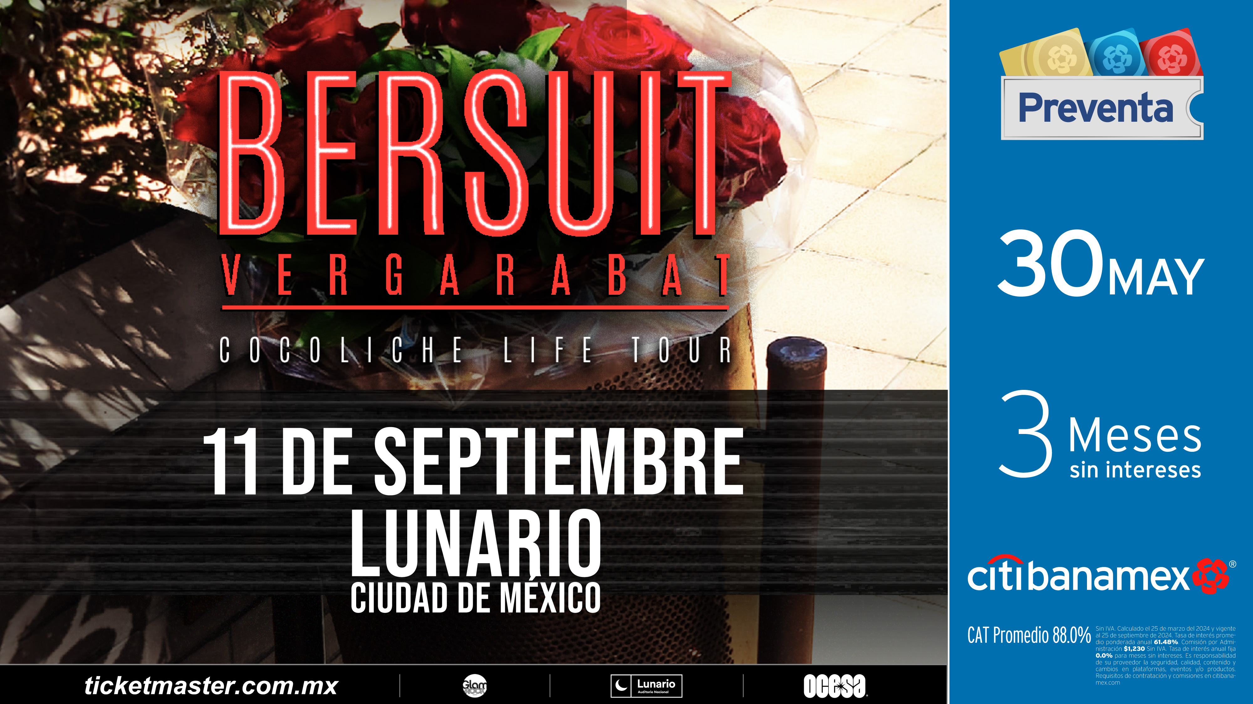 Bersuit Vergarabat se presentarรก en el Lunario